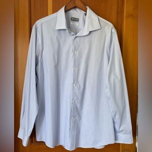 Michael Kors Airsoft Stretch Shirt, size 17 1/2 - 34/35